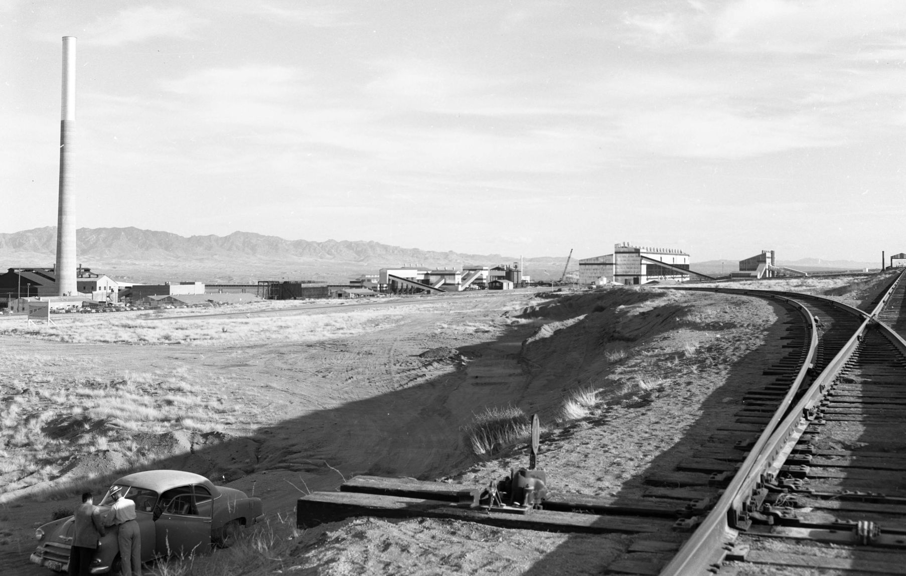 San Manuel copper mine and smelter